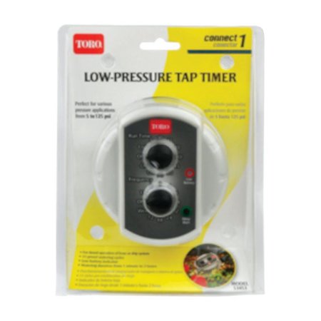 TORO Programmable 1 Zone Low-Pressure Tap TimerGray 7809296